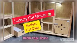Cat House  || Cat Enclouser Idea's || Perfect Cat Cage