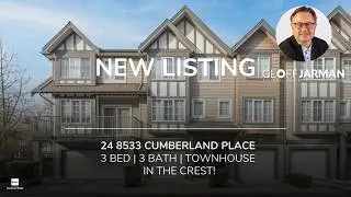 FOR SALE! 24 8533 Cumberland Pl | Geoff Jarman Personal Real Estate Corporation | Burnaby Realtor&reg;