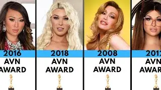 TRANSGENDER LOVE STARS WIN AVN AWARD FROM 2004 TO 2025