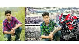 picsart editing tutorial ||+rain effect||HD background||