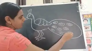How to draw peacock drawing easy step by step #peacock #learning #drawing