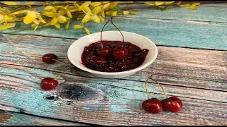 #Cherrysauce#Compote#Desserttopping#Filling#Tastytreatsbysunita