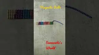 How To Make Magnetic Balls Cube  | #Shorts | Samanvita's World ☺️