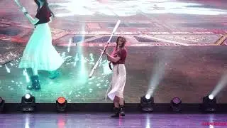 Aerith Gainsborough - Final Fantasy VII Remake (Одиночное cosplay дефиле) - SUPERCON: Halloween 2025