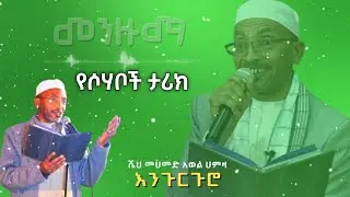 የሶሃቦች ታሪክ || ሼህ ሙሀመድ አወል || መንዙማ እንጉርጉሮ || Menzuma || Muhammad Awel Hamza 