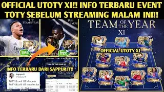 RESMI OFFICIAL UTOTY XI!! INFO TERBARU EVENT TOTY SEBELUM LIVE STREAMING MALAM INI!! FC MOBILE 26