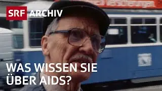 Aids-Strassenumfrage in der Schweiz (1986) | Die Anfänge von HIV | SRF Archiv