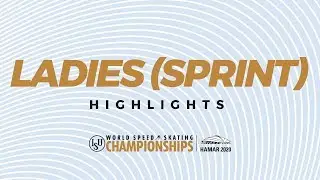Ladies Highlights | Sprint | 2020 ISU World Speed Skating Championships Hamar NOR | #WorldSpeed