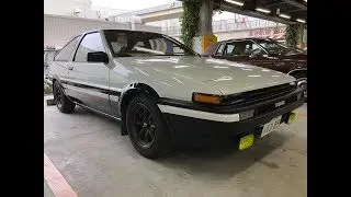 Toyota AE86 Truneo GT apex. Japanese auction.