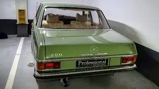 Od Turka z Turcji - Mercedes W115 2.0 1974 29.09.2021 Zakopane Professional Autodetailing Kasprowy