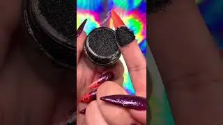 Metallic Black Glitter Gel from Slayfire Cosmetics  #slayfirecosmetics #glittermakeup #swatches