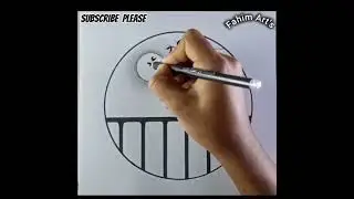 Easy Arts Pens Art Skill Arts by Fahim #art #nature #trending #trendingshorts #sketch