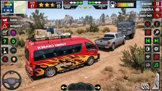 🚐 Van Simulator 3D Gameplay | Airport Passenger Pickup Mission