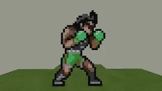 Little Mac Pixel Art Build Part 1