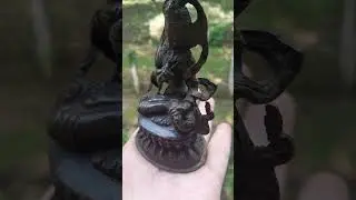 Bronze Vajrasattva cast in Nepal
