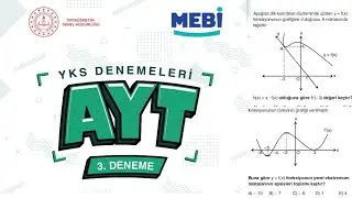 MEBİ AYT 3 LİMİT-TÜREV  TUM SORULARI