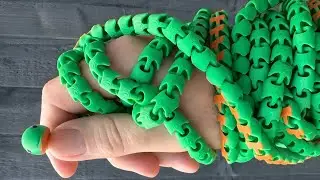 LIVE: 6m Flexi Snake PRINT &mdash; H2D First Prints &bull; Rainbow Glow PLA &bull; Land of the Lizards 🦎✨🎵 PHISH jam