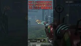 TOP 5 ZOMBIES MAPS THAT SHOULD COME TO CODM #shorts