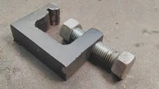 I Built A DIY Powerful Clamp - Just To Destroy It.