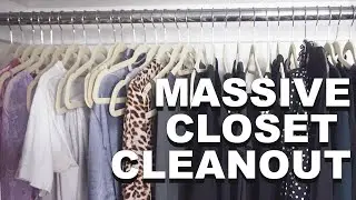 Decluttering My Closet 2020 | Massive Closet Purge