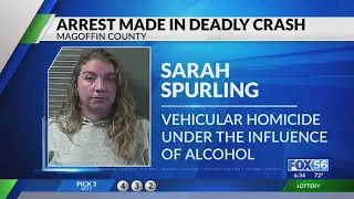Woman accused of DUI, vehicular homicide in Salyersville crash