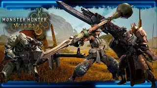 Visão geral das armas | Fuzilarco Pesado | Glaive Inseto | Lançarma |  (Monster Hunter Wilds)