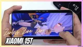 Xiaomi 15T Zenless Zone Zero Gaming test | Dimensity 8400 Ultra, 120Hz Display