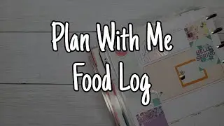 Plan With Me 3/20-3/26 | Outdated Wellness Layout | Food Log | Happy Planner