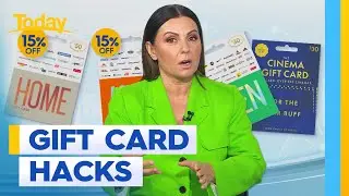 Gift card hacks to help you save money | Today Show Australia