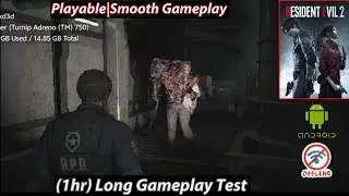Resident Evil 2 Remake (PC) on Android Winlator Cmod 13.1.1 Emulator Snapdragon 8 gen 3 LongGameplay