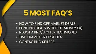Live Q&A Part 3: How I Find Off-Market Deals in 13 Unique Niches