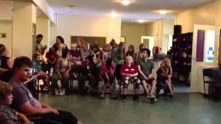Kringloop van het leven gezongen door kinderen #kinderkamp2012