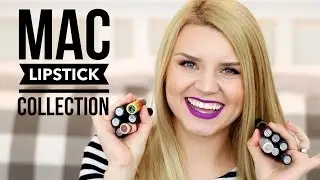 Colectia mea de Rujuri MAC -Lip Swatches