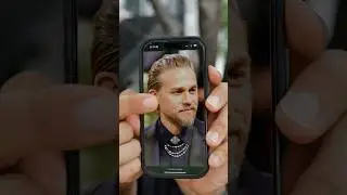 Charlie Hunnam Style Faded Beard Shave