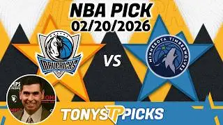 Dallas Mavericks vs Minnesota Timberwolves Pick 2/20/26 NBA Pick Prediction