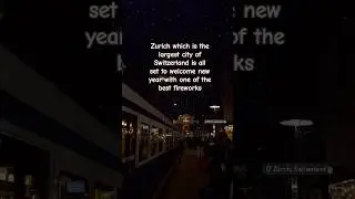 Swiss fireworks 🎇  2025 #zurich #z&uuml;rich #newyear #fireworks #decor #switzerland #shorts #inmybudget