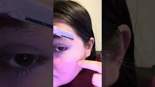 This is how easy it is to do your eyebrows if you ain&rsquo;t got time. I am blind without my glasses 🤓