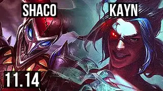 SHACO vs KAYN (JUNGLE) | 4/1/15, 1300+ games, 1.1M mastery | KR Diamond | v11.14