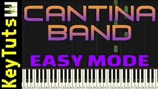 Learn to Play Cantina Band from Star Wars - Easy Mode