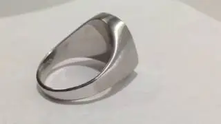 Wgr540 Masonic ring satin finish