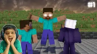HEROBRINE came in my MINECRAFT WORLD to DEFEAT me