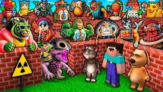 I Found The Scariest BRAINROT MAZE 😱 In Minecraft | Minecraft Horror 😱