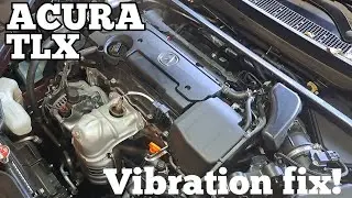 Acura TLX vibrates at highway speed fix