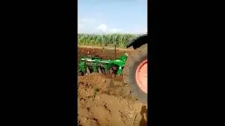 Prova su campo aratro a disco reversibile RDP