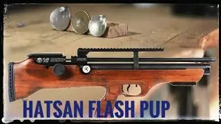 Hatsan Flash PUP/ Тесты точности и пробития.