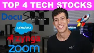 📈 TOP 4 TECH STOCKS IN 4 MINS
