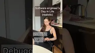 Realistic day of software engineer #softwareengineer