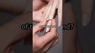 Do you know why rings are worn on the fourth finger of the left hand? #shorts #facts #history