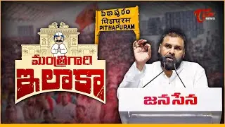 మంత్రి గారి ఇలాకా | DCM Pawan Kalyan on Pithapuram Development & Administration | Tone News
