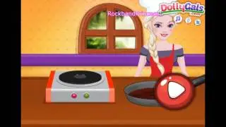 Enjoy Elsa's Cooking Classic Pound Cake Game Video Recipe-Neweset Frozen Cooking Games